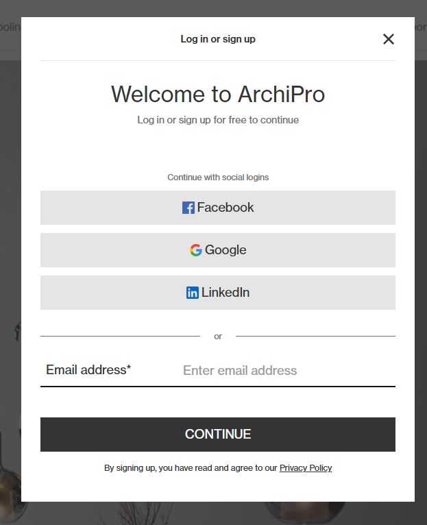 How do I log into my ArchiPro account?